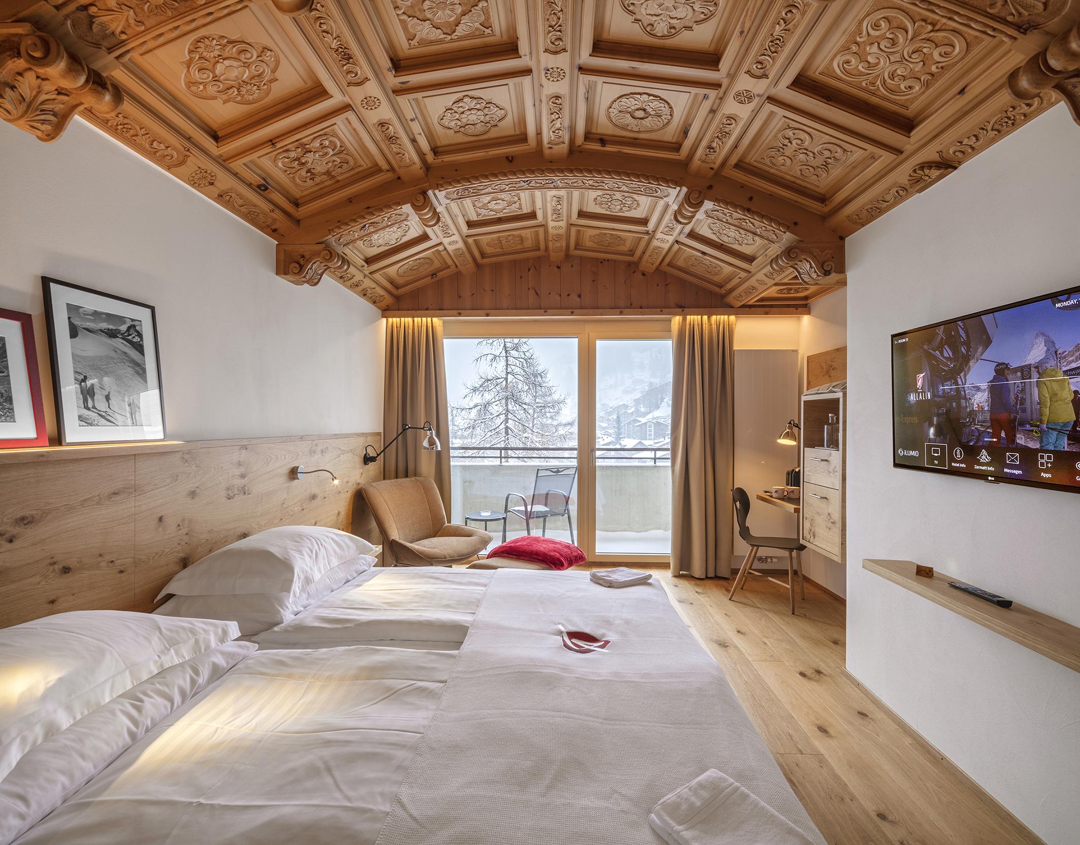 Swiss Alpine Hotel Allalin Ζερμάτ Εξωτερικό φωτογραφία